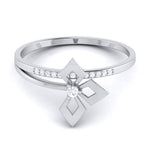 Load image into Gallery viewer, Platinum Diamond Ring for Women JL PT LR 46
