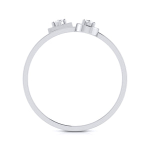 Platinum Diamond Ring for Women JL PT LR 47