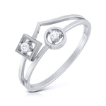 Load image into Gallery viewer, Platinum Diamond Ring for Women JL PT LR 47   Jewelove.US
