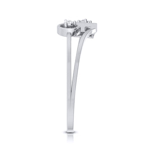 Platinum Diamond Ring for Women JL PT LR 47