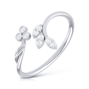 Platinum Diamond Ring for Women JL PT LR 49