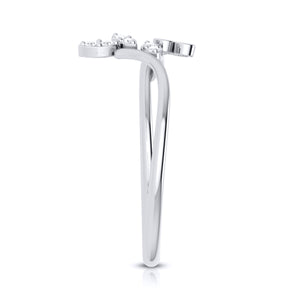 Platinum Diamond Ring for Women JL PT LR 49