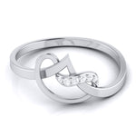 Load image into Gallery viewer, Platinum Diamond Ring for Women JL PT LR 50
