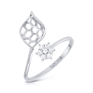 Platinum Diamond Ring for Women JL PT LR 51