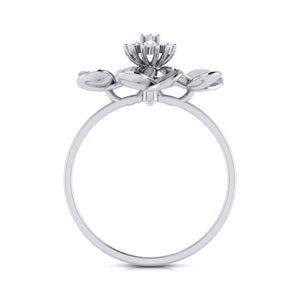 Platinum Diamond Ring for Women JL PT LR 52