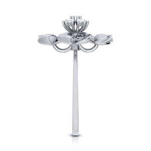 Platinum Diamond Ring for Women JL PT LR 52