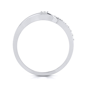 Platinum Diamond Ring for Women JL PT LR 53