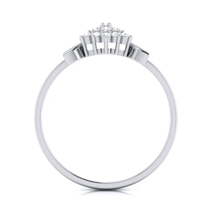 Platinum Diamond Ring for Women JL PT LR 55   Jewelove.US