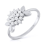 Load image into Gallery viewer, Platinum Diamond Ring for Women JL PT LR 55
