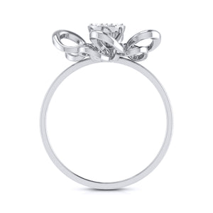 Platinum Diamond Ring for Women JL PT LR 56