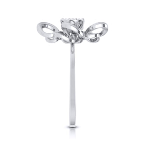 Platinum Diamond Ring for Women JL PT LR 56