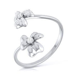 Platinum Diamond Ring for Women JL PT LR 58  VVS-GH Jewelove.US