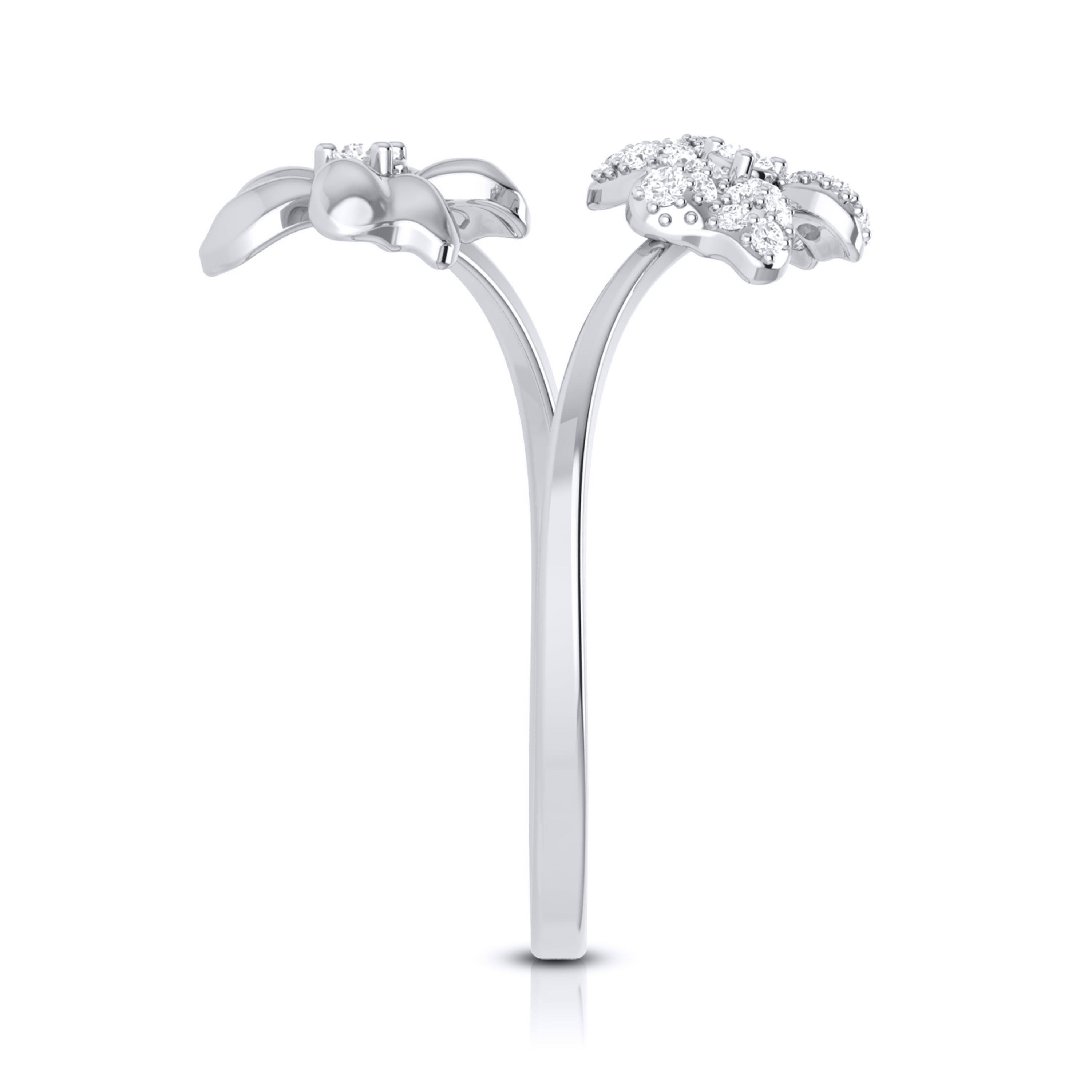 Platinum Diamond Ring for Women JL PT LR 58   Jewelove.US