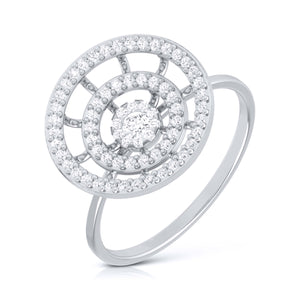 Platinum Diamond Ring for Women JL PT LR 59