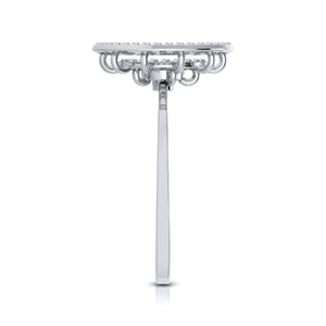 Platinum Diamond Ring for Women JL PT LR 59
