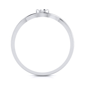 Platinum Diamond Ring for Women JL PT LR 60