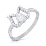 Load image into Gallery viewer, Platinum Diamond Ring for Women JL PT LR 61   Jewelove.US
