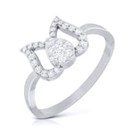 Load image into Gallery viewer, Platinum Diamond Ring for Women JL PT LR 61
