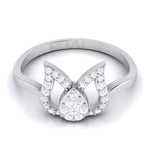 Load image into Gallery viewer, Platinum Diamond Ring for Women JL PT LR 61   Jewelove.US
