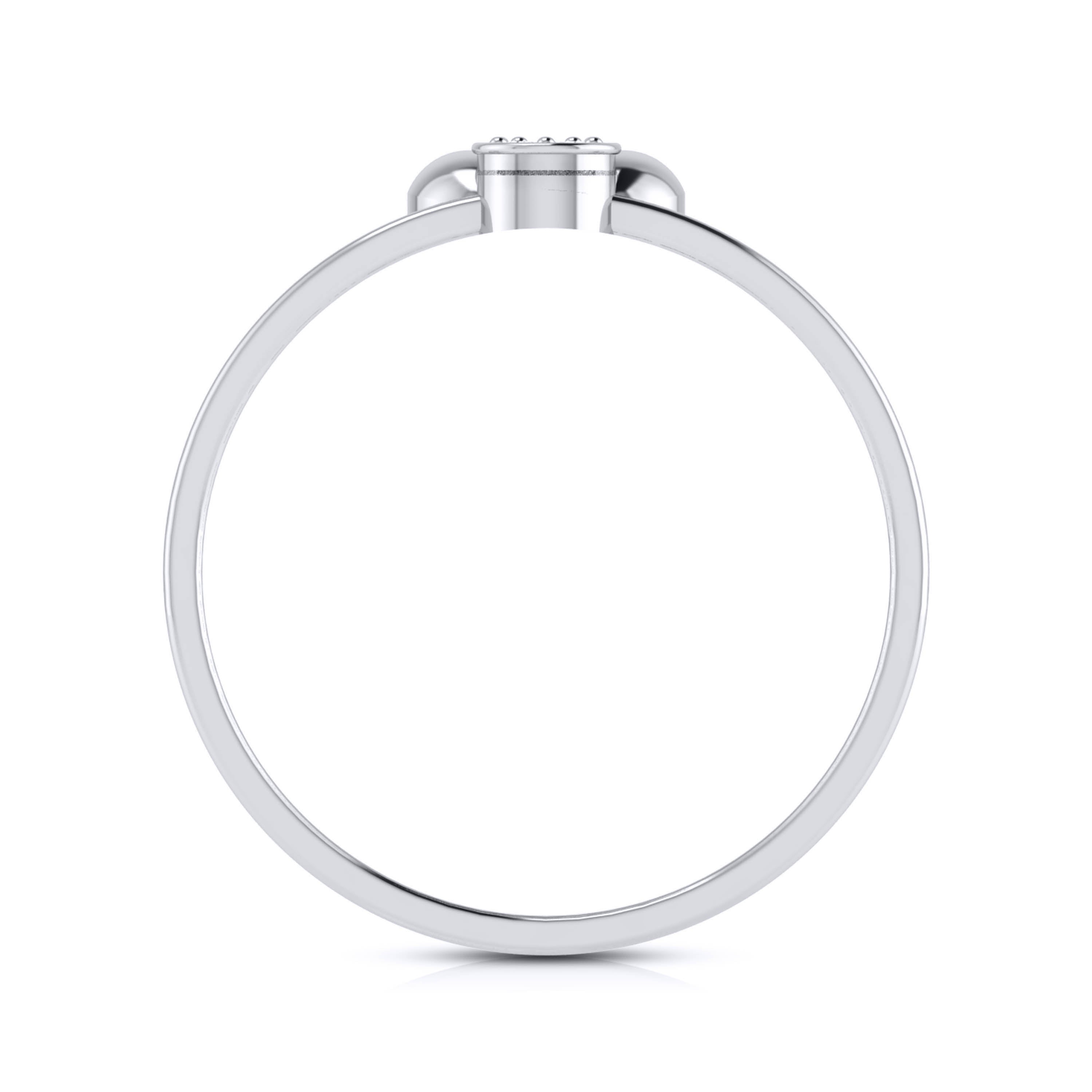 Platinum Diamond Ring for Women JL PT LR 62   Jewelove.US