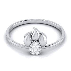 Platinum Diamond Ring for Women JL PT LR 62   Jewelove.US