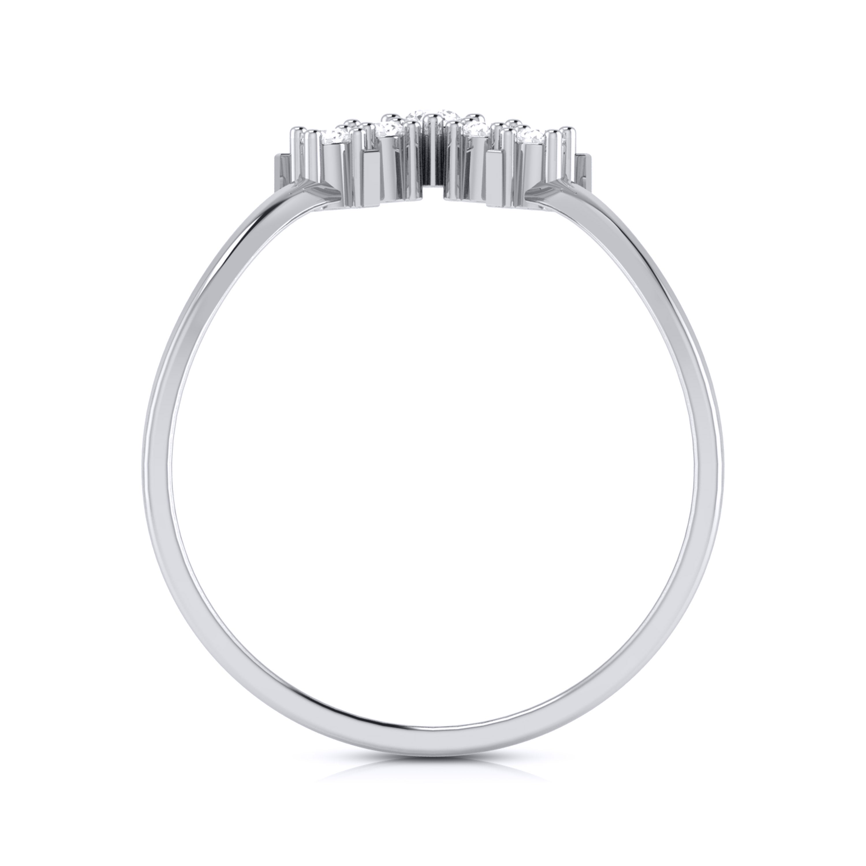 Platinum Diamond Ring for Women JL PT LR 63