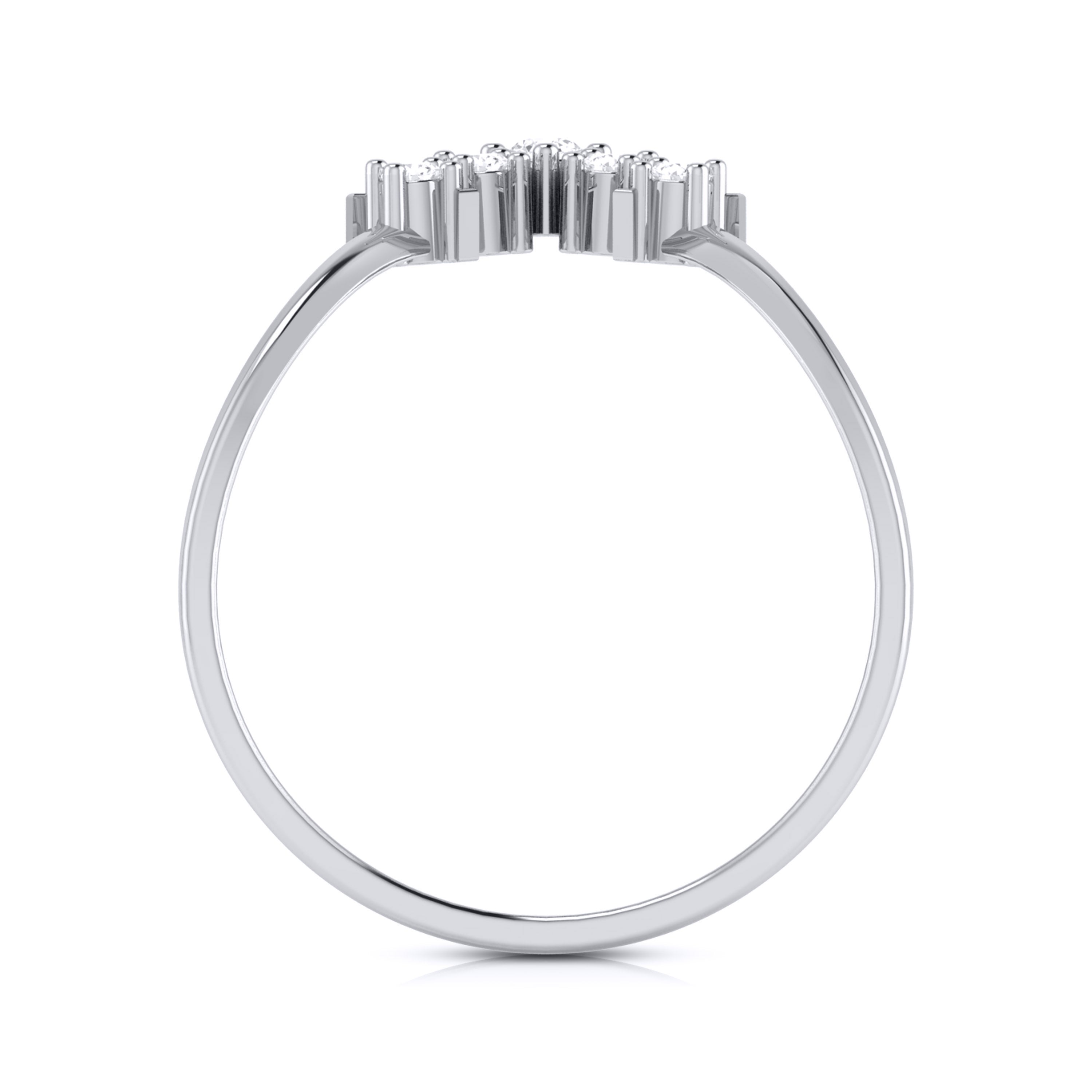 Platinum Diamond Ring for Women JL PT LR 63   Jewelove.US