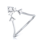 Load image into Gallery viewer, Platinum Diamond Ring for Women JL PT LR 63
