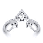Load image into Gallery viewer, Platinum Diamond Ring for Women JL PT LR 63
