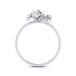 Platinum Diamond Ring for Women JL PT LR 64   Jewelove.US