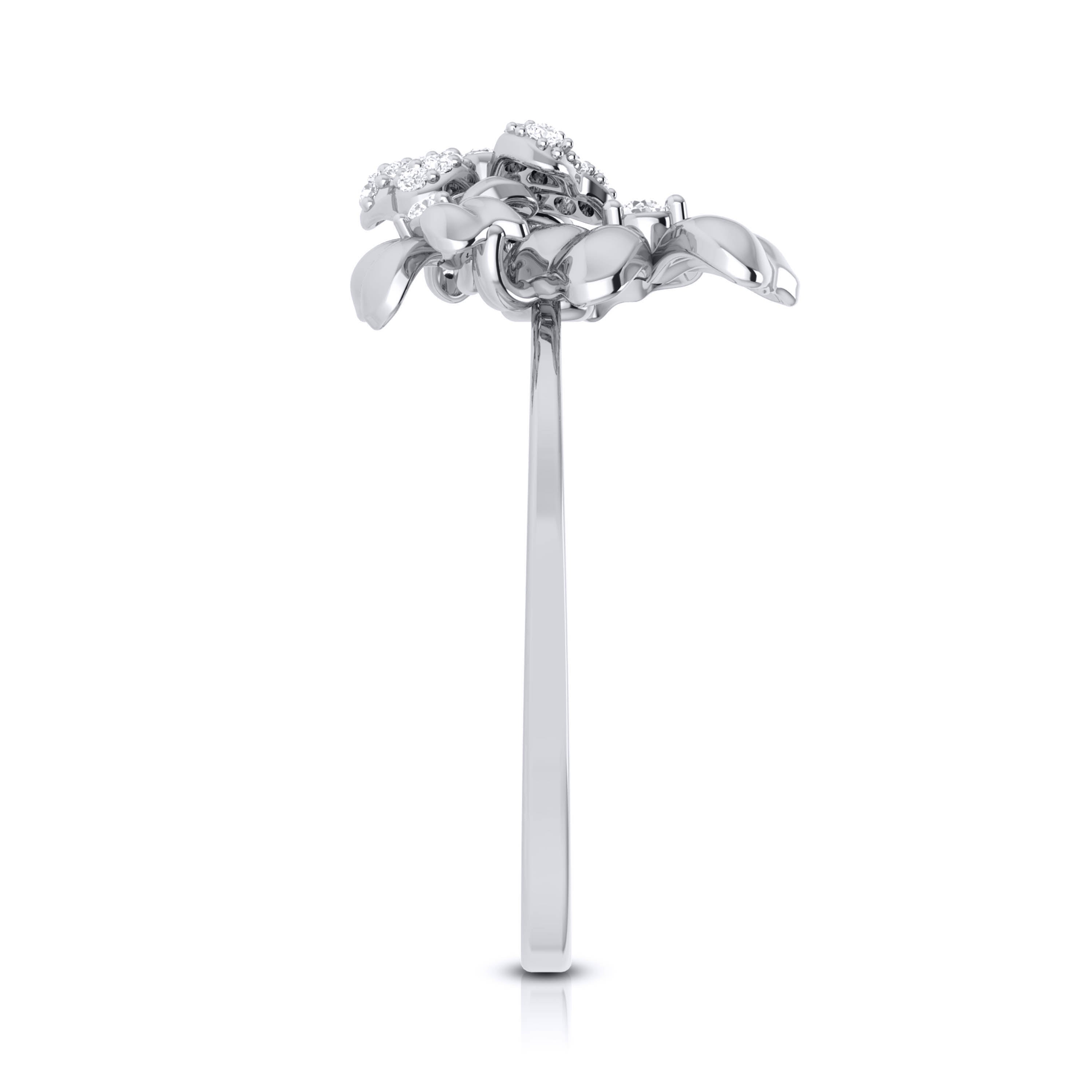 Platinum Diamond Ring for Women JL PT LR 64   Jewelove.US