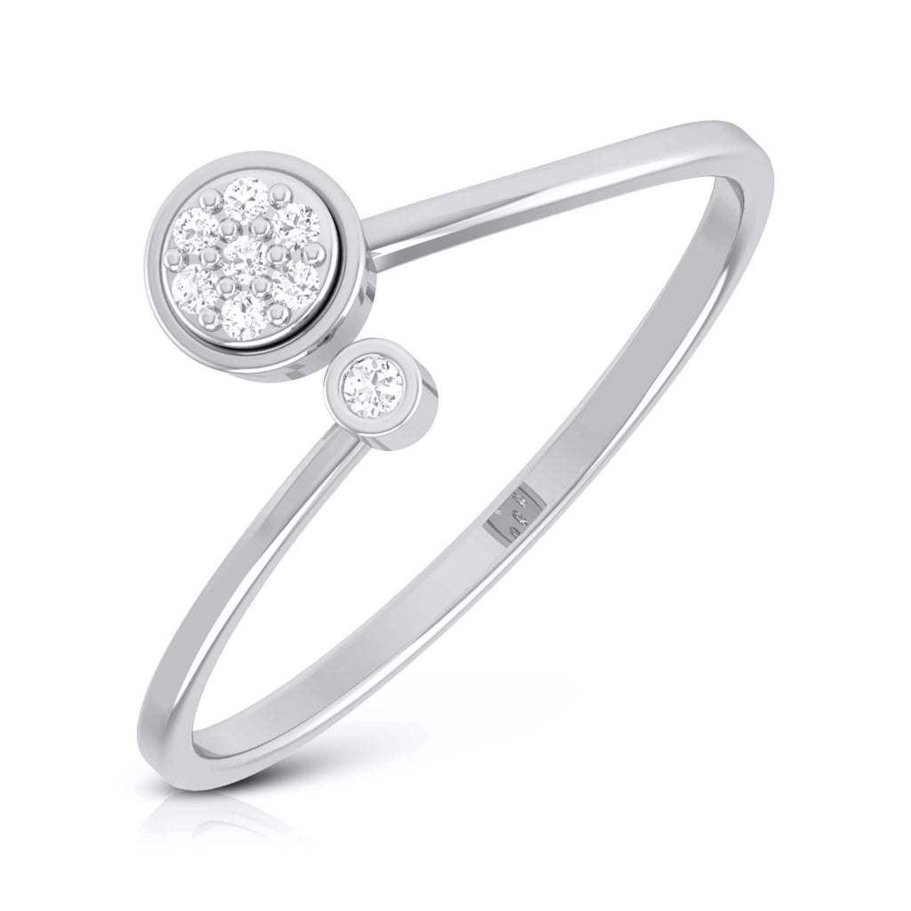 Platinum Diamond Ring for Women JL PT LR 65  VVS-GH Jewelove.US