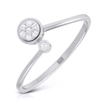 Load image into Gallery viewer, Platinum Diamond Ring for Women JL PT LR 65
