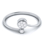 Load image into Gallery viewer, Platinum Diamond Ring for Women JL PT LR 65   Jewelove.US
