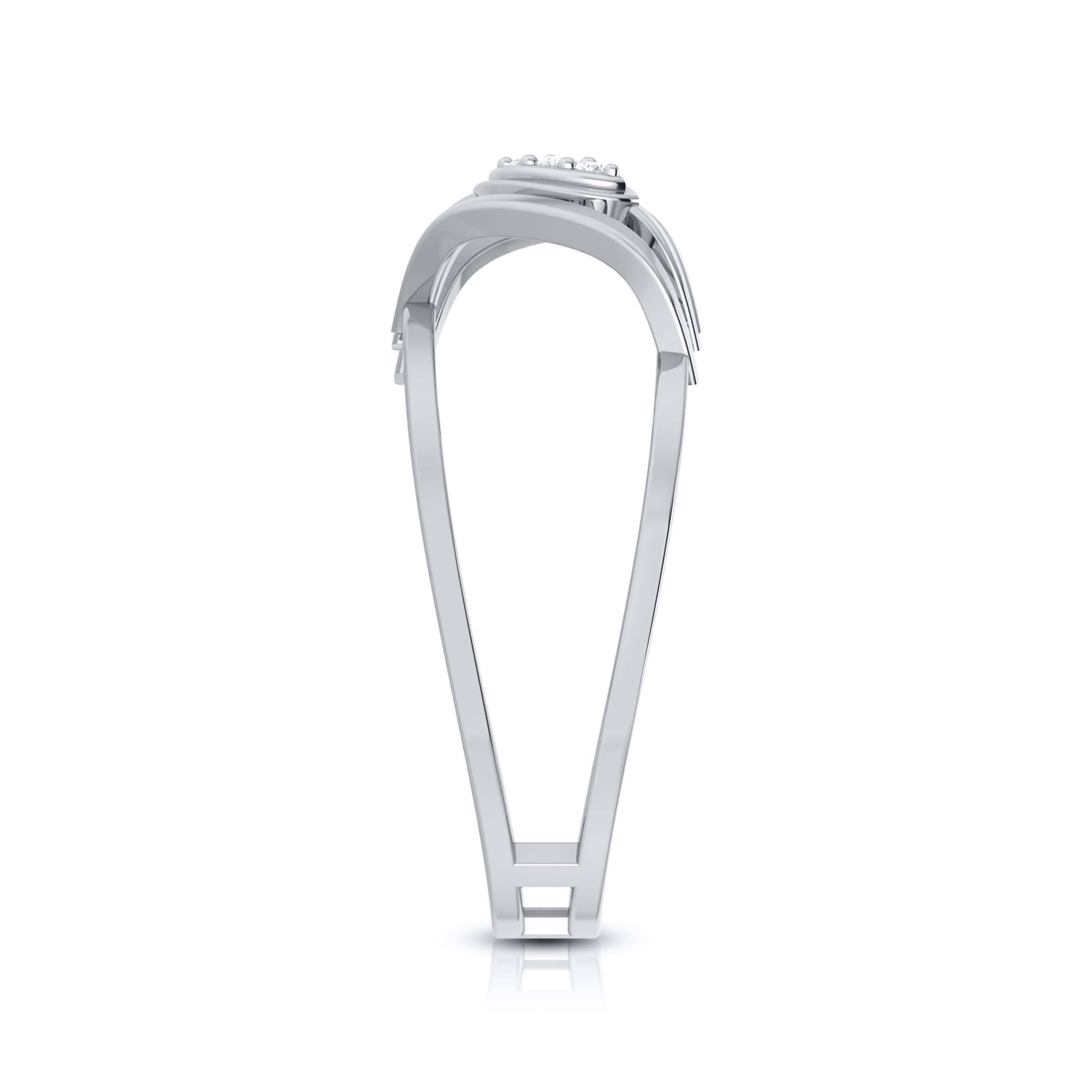Platinum Diamond Ring for Women JL PT LR 66   Jewelove.US