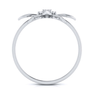 Platinum Diamond Ring for Women JL PT LR 67