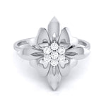 Load image into Gallery viewer, Platinum Diamond Ring for Women JL PT LR 67
