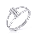 Load image into Gallery viewer, Platinum Diamond Ring for Women JL PT LR 68
