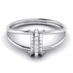 Load image into Gallery viewer, Platinum Diamond Ring for Women JL PT LR 68
