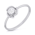 Load image into Gallery viewer, Platinum Diamond Ring for Women JL PT LR 70
