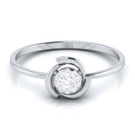 Load image into Gallery viewer, Platinum Diamond Ring for Women JL PT LR 70
