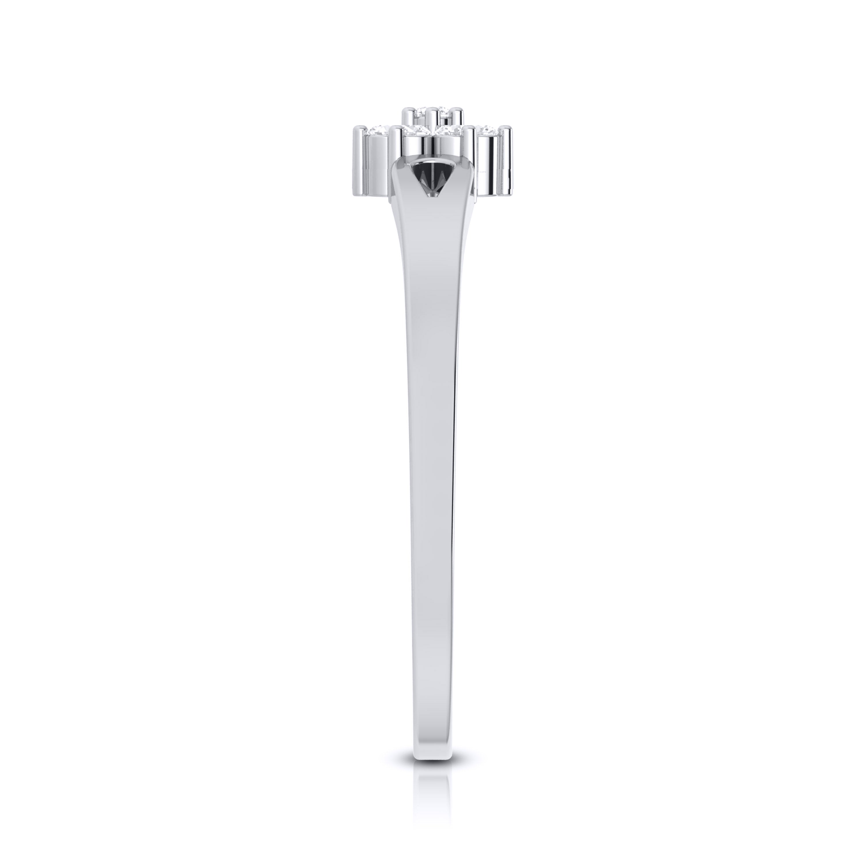 Platinum Diamond Ring for Women JL PT LR 72