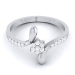 Load image into Gallery viewer, Platinum Diamond Ring for Women JL PT LR 73
