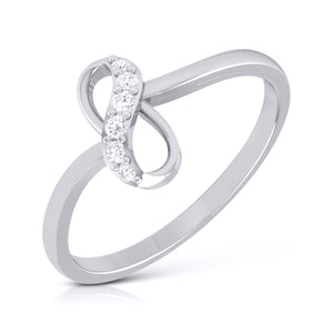 Platinum Diamond Ring for Women JL PT LR 74