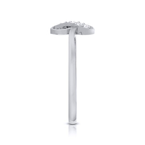 Platinum Diamond Ring for Women JL PT LR 74