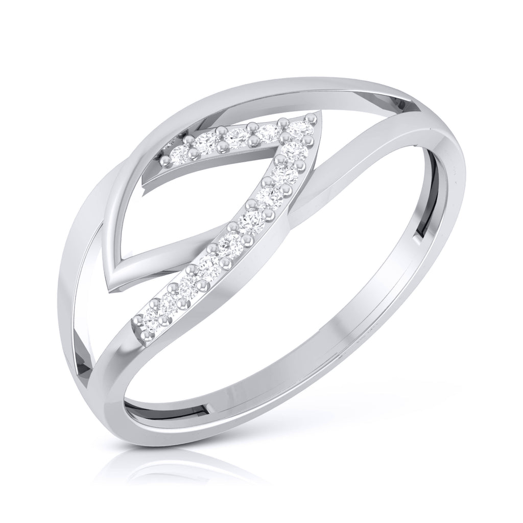 Platinum Diamond Ring for Women JL PT LR 75  VVS-GH Jewelove.US