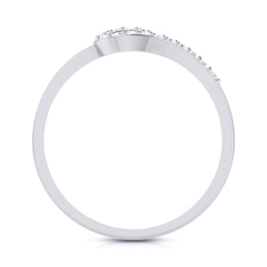 Platinum Diamond Ring for Women JL PT LR 79   Jewelove.US