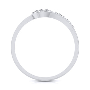 Platinum Diamond Ring for Women JL PT LR 79