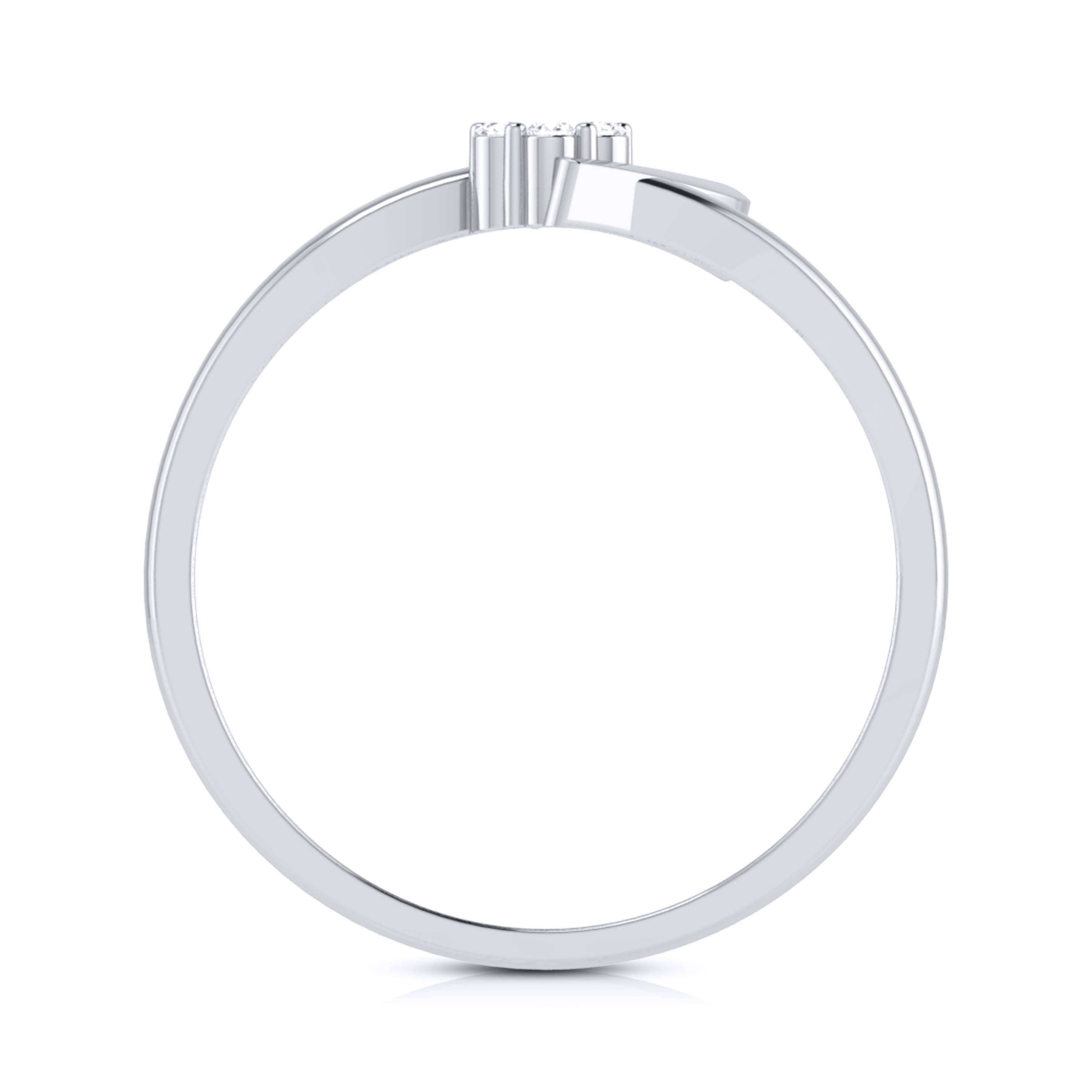 Platinum Diamond Ring for Women JL PT LR 80   Jewelove.US