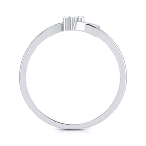 Platinum Diamond Ring for Women JL PT LR 80   Jewelove.US